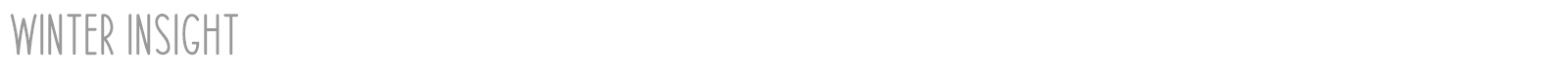 Winter Insight font preview